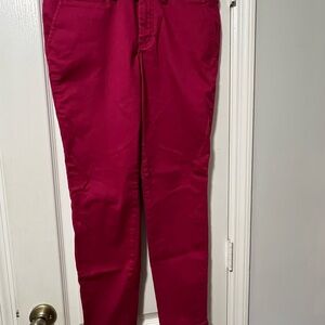 Market & Spruce Straight Leg Jeans in Vibrant Pink